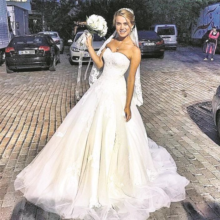 Ceyda Ateş gelin oldu