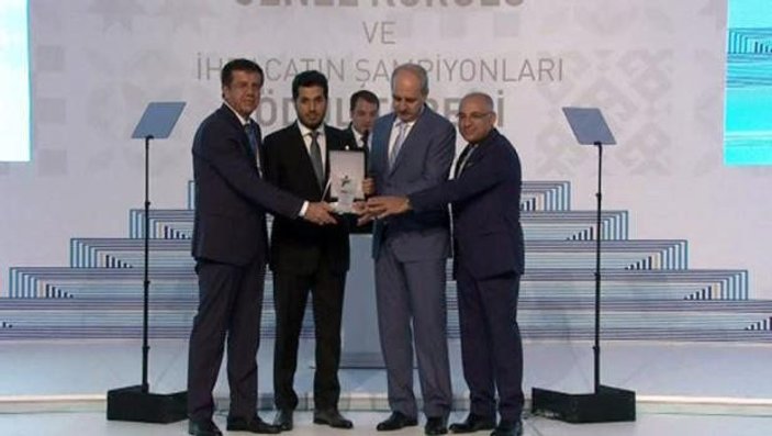 Reza Zarrab'a ihracat şampiyonu ödülü