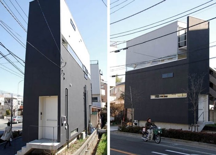 Japonya'da yeni trend evler inşa edildi