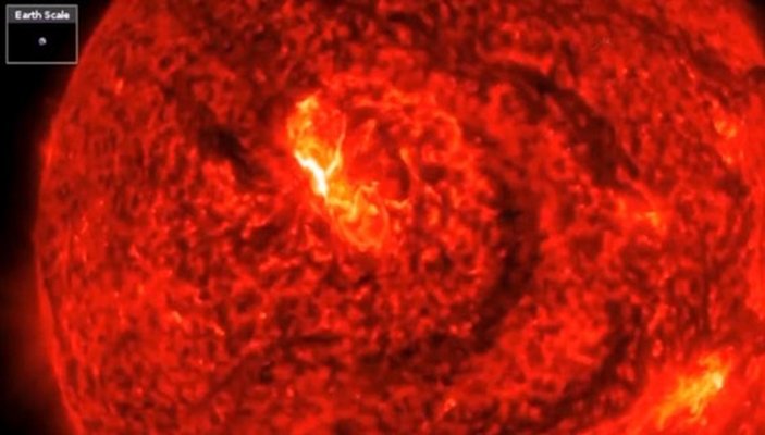 Güneş'teki güçlü radyasyon fırtınası Dünya’ya ulaştı