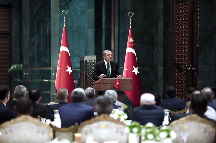 Cumhurbaşkanı Erdoğan'dan iftar masası iddialarına cevap