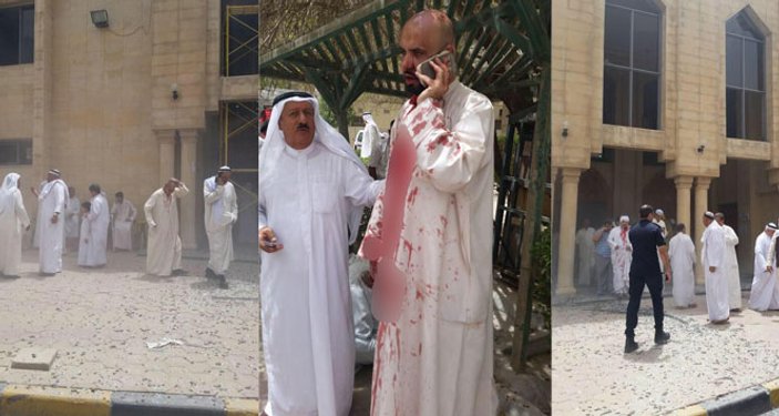 Kuveyt'te camiye bombalı saldırı