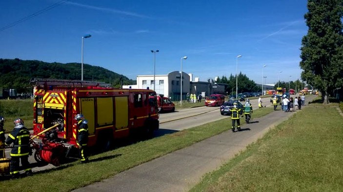 Fransa'da doğalgaz fabrikasına saldırı