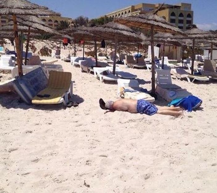 Tunus'ta otele saldırı