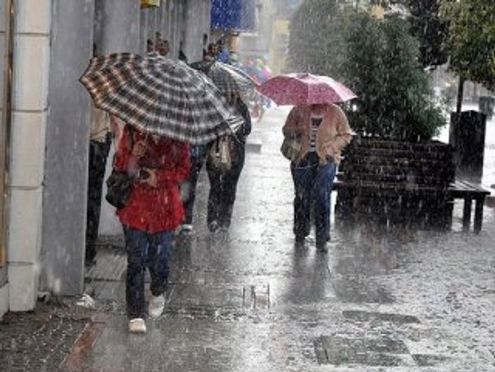 Meteoroloji'den sağanak yağış uyarısı