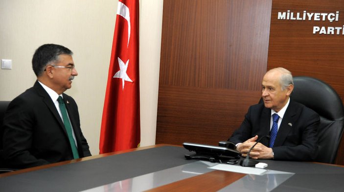 İsmet Yılmaz MHP Lideri Devlet Bahçeli ile görüştü