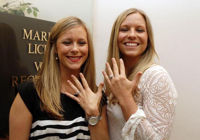 Washington'da eşcinsellerden büyük kutlama