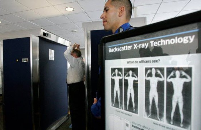 X-ray yerine vücut tarayıcılar geliyor