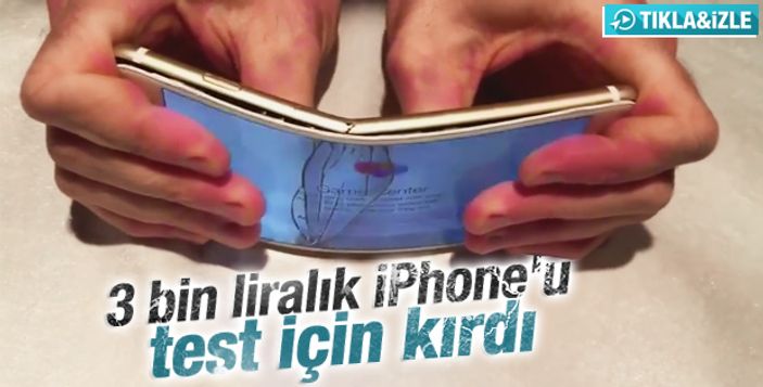 HTC One M9 bükülme testi