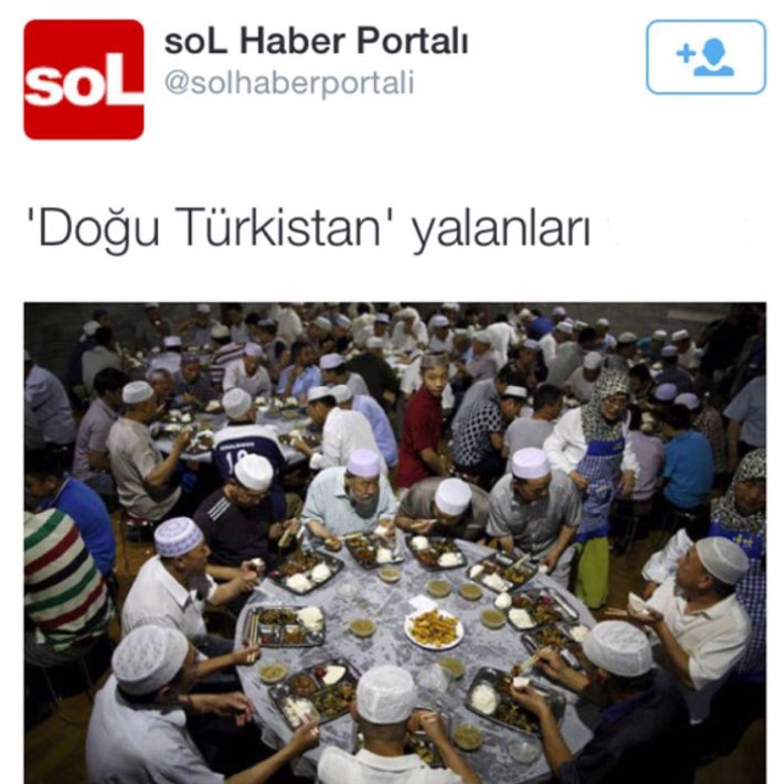 Türk solu Türkistan'in değil Çin'in yanında