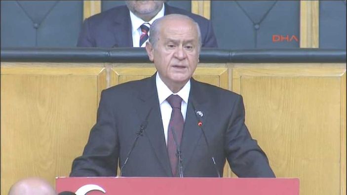 Devlet Bahçeli'nin grup toplantısı konuşması