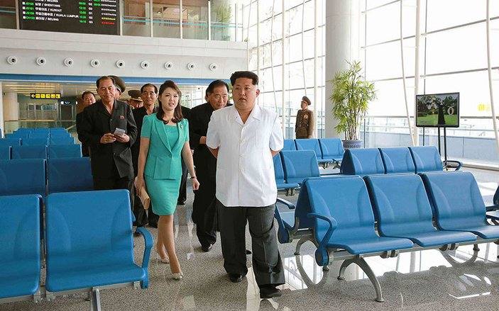Kuzey Kore'de lüks havaalanının açılışı yapıldı