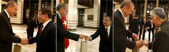 Erdoğan'ın Davutoğlu, Yılmaz ve Özel'e hediyesi