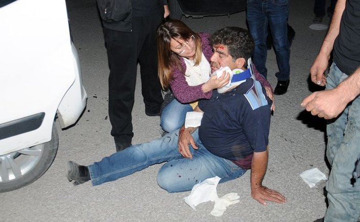 Erzurum'da halk otobüsü ile kamyonet çarpıştı: 6 yaralı