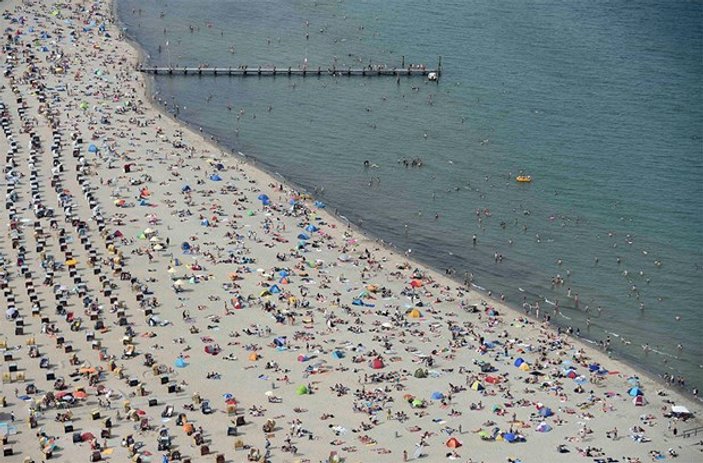 Almanya sıcak hava rekoru kırdı
