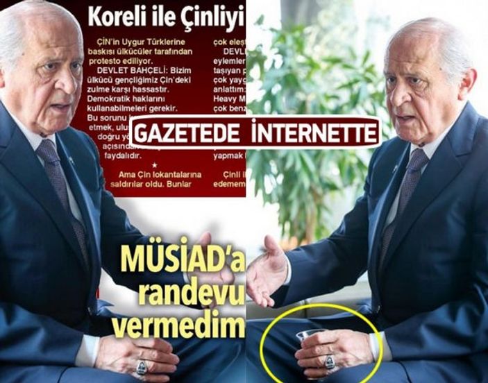 Hürriyet Bahçeli'den intikam mı alıyor