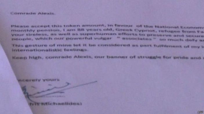 Emekli maaşını Yunanistan'a gönderdi