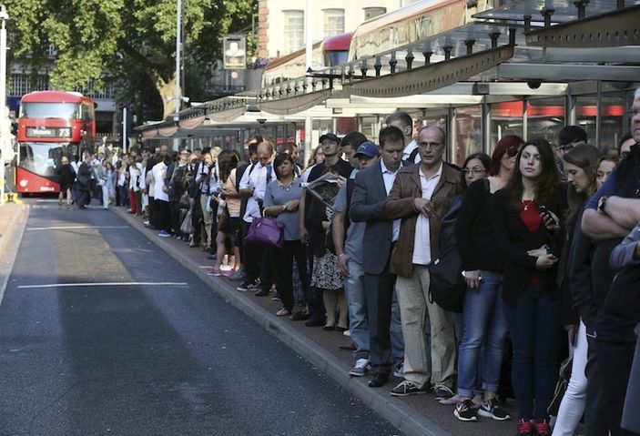 Londra metrosunda grev