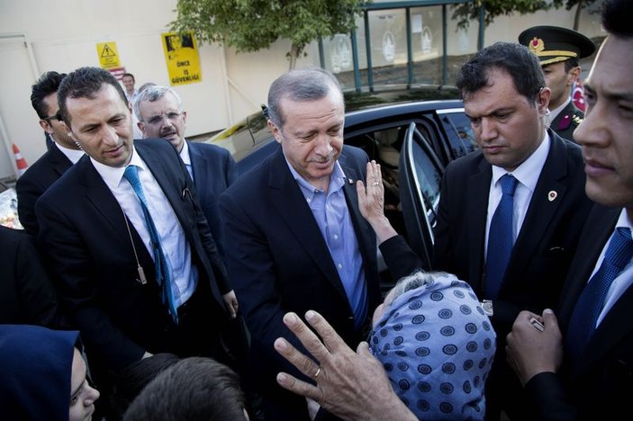 Erdoğan İstanbul'da vatandaşlarla bayramlaştı
