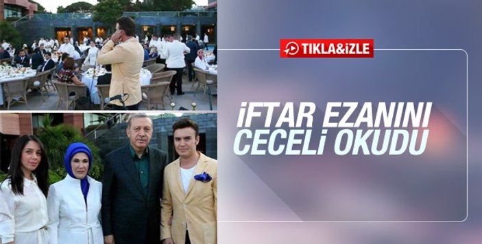 Cumhurbaşkanı Erdoğan Ceceli'nin ezanını beğendi