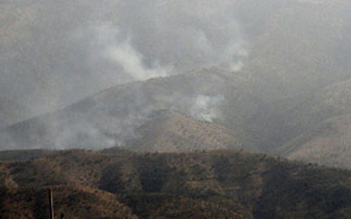 Cudi Dağı'ndaki yangın söndürüldü