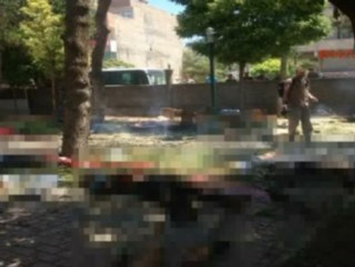 Suruç’taki patlama sonrası ilk görüntüler