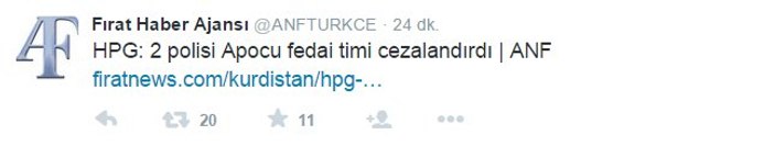 Şehit polislere saldırıyı PKK üstlendi