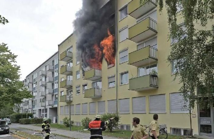 Almanya'da kiracı intikam aldı