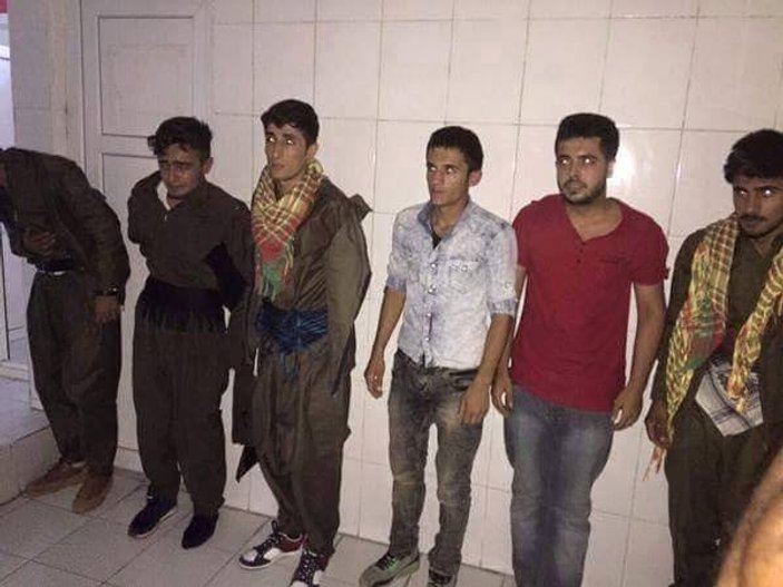 6 PKK'lı karakola girmeden yakalandı