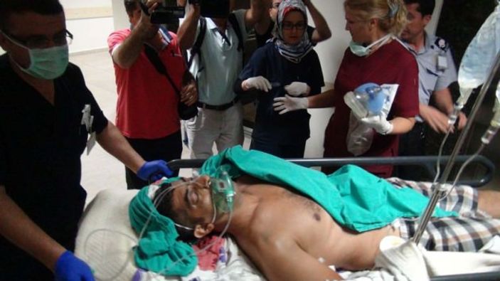 Mersin'de 1 kişinin öldüğü terör saldırısı kamerada