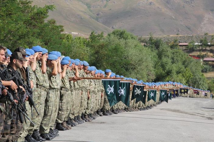 Hakkari'de şehit Ziya Sarpkaya'ya tören yapıldı