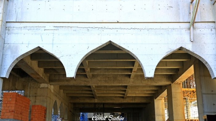 Çamlıca Camisi'nin son hali görüntülendi