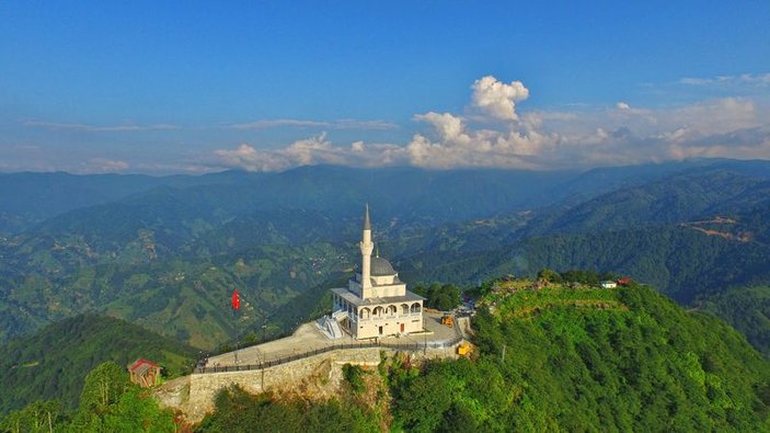 Kıble Dağı Camisi'nin inşaatı tamamlandı
