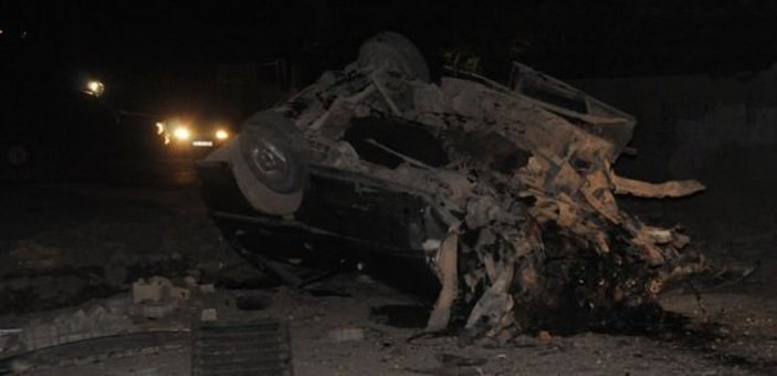 Şırnak'ta yola döşenen bomba patladı