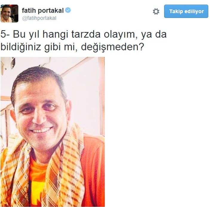 Fatih Portakal yeni imajını belirlemeye çalışıyor