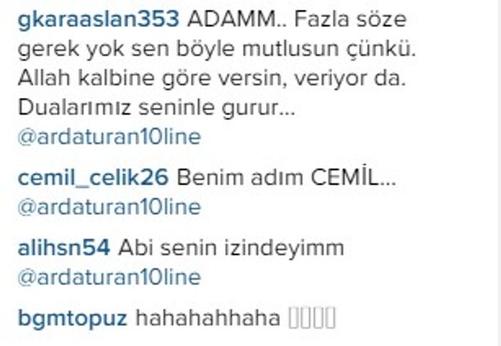 Arda Turan'dan takipçilerini güldüren paylaşım