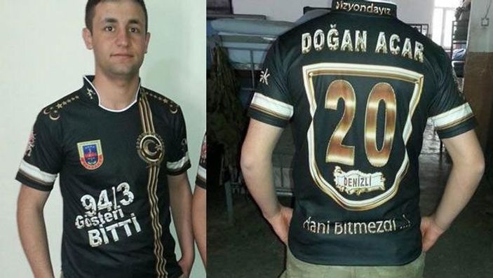 Şehit Doğan Acar'ın evine ateş düştü