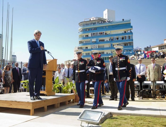 ABD, Havana’daki büyükelçiliğini resmen açtı