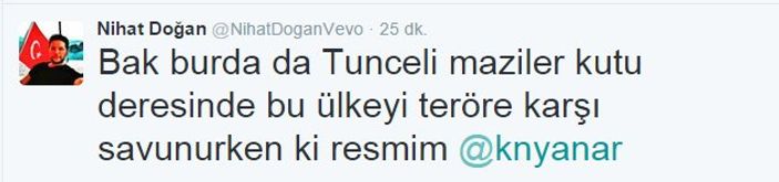 Nihat Doğan askerlik fotoğrafını paylaştı