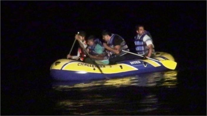 Bodrum'da kaçakları taşıyan tekne battı:1 ölü