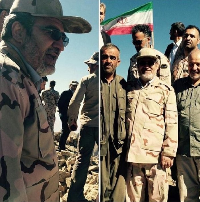İranlı bakan asker üniforması giyerek Kandil'e çıktı