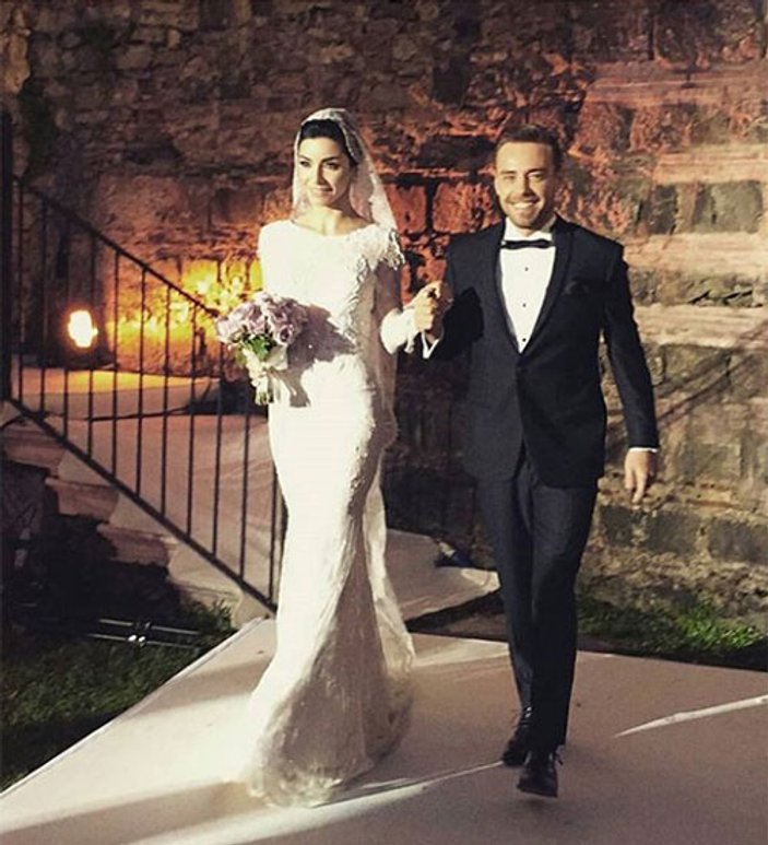 Murat Dalkılıç ile Merve Boluğur evlendi