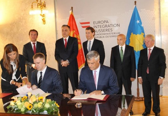 Kosova ile Karadağ arasındaki tarihi anlaşma imzalandı