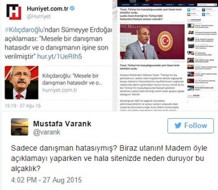 Mustafa Varank'tan CHP'ye sert eleştiri