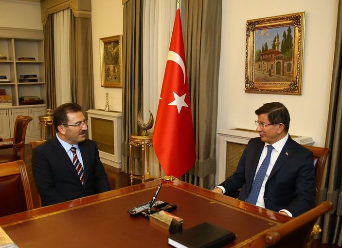 Başbakan Davutoğlu bazı bakanlarla görüştü