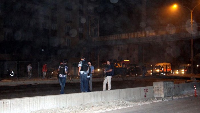 Mardin'de polis otobüsüne saldırı: 24 yaralı