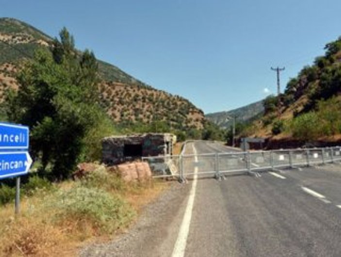 Tunceli'de kapatılan yollar ulaşıma açıldı