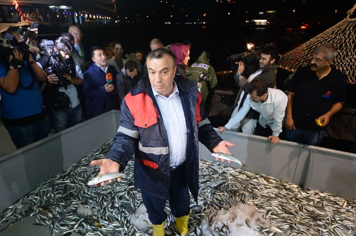 İstanbullu balıkçılar av sezonunu açtı