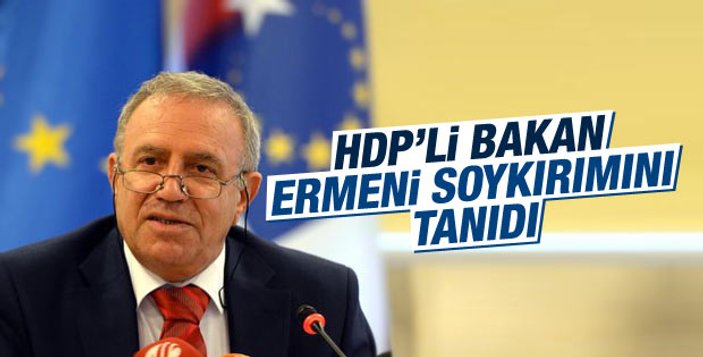 Azerbaycan milletvekilinden HDP'li bakana Ermeni tepkisi