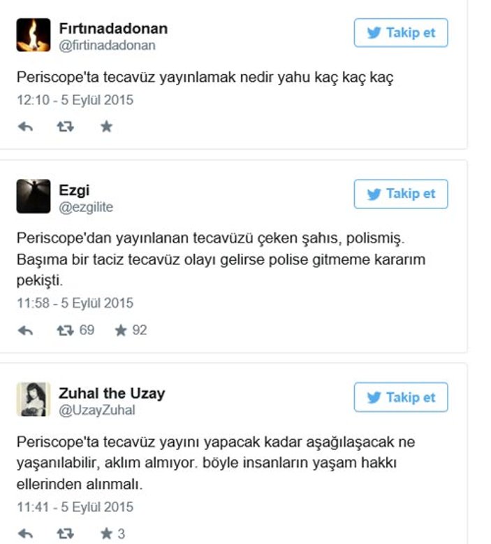 Periscope'ta baygın kadına canlı tecavüz skandalı